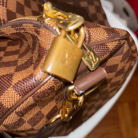 Louis Vuitton Keepall Bandoulière 55 Damier Ebene – Authentic, Excellent Conditi - Picture 6 of 10